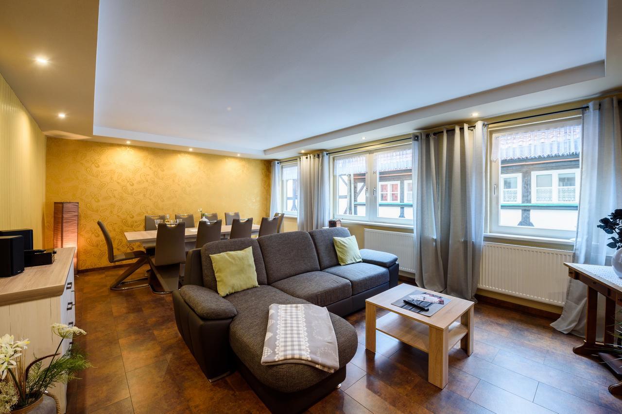 Apartmenthaus Im Stieg Quedlinburg Kültér fotó